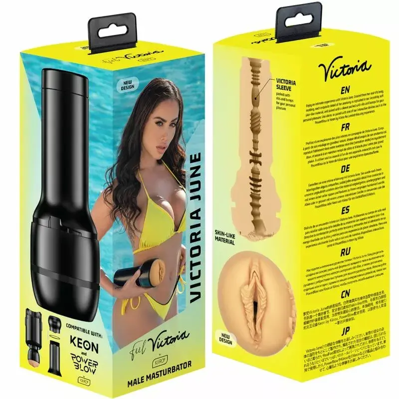 Мастурбатор Kiiroo Feel Victoria June PBC Black Photo 8