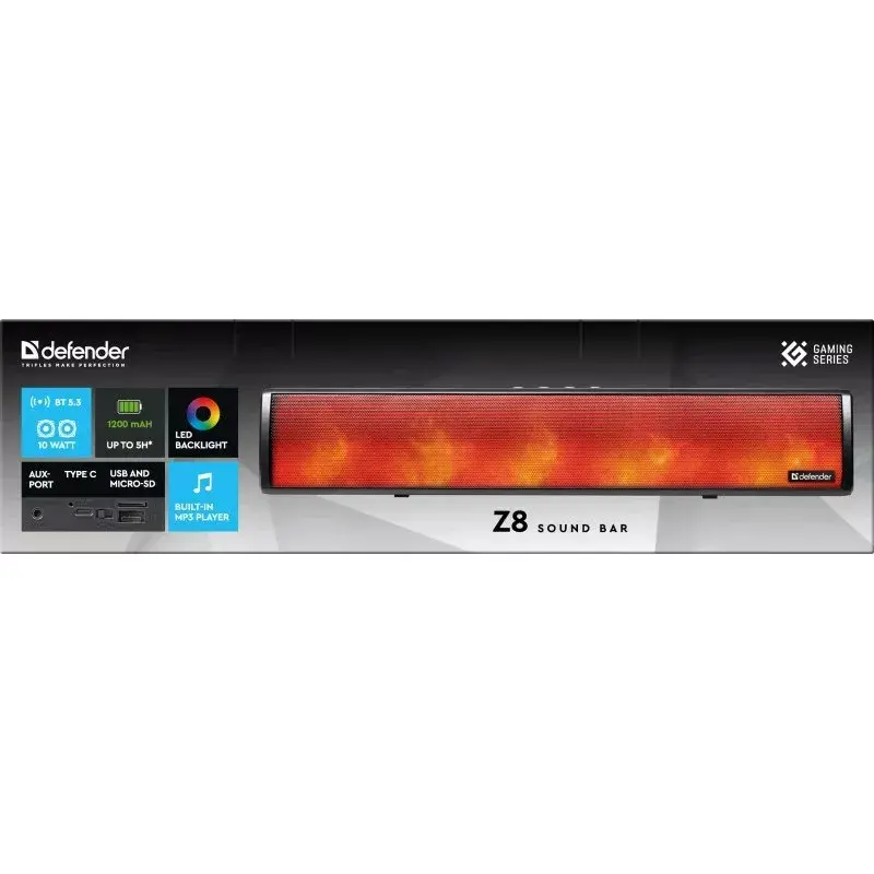 Portatīvais skaļrunis DEFENDER SOUNDBAR Z8 65118 Photo 5