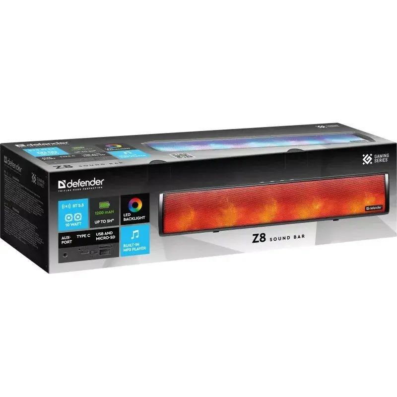 Portatīvais skaļrunis DEFENDER SOUNDBAR Z8 65118 Photo 6