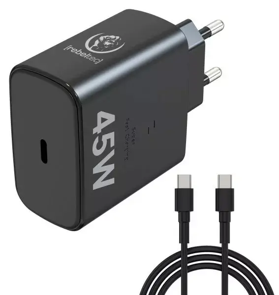 Rebeltec USB‑C ātrlādētājs RBLAKT00026 45W Photo 2