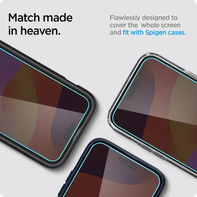 Матовый защитный стекло Spigen AGL07119 iPhone 15 Plus Photo 6
