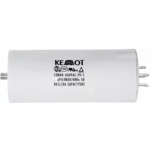 Kondensators KEMOT URZ3138 50 µF 450 V vienfāzu motoriem