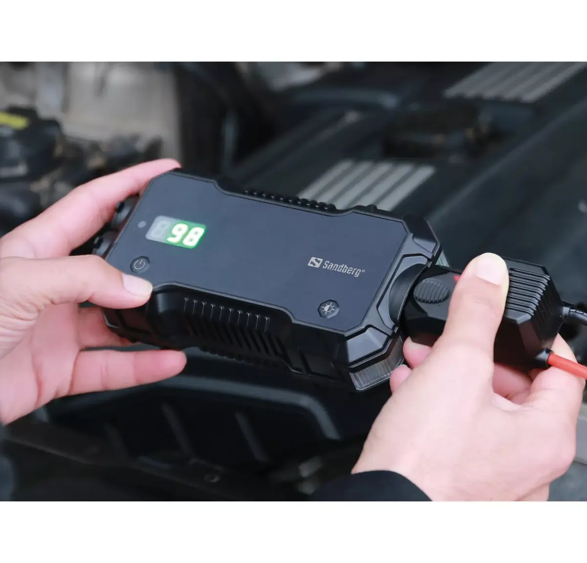 Auto palaišanas Sandberg 10000 Powerbank Photo 5