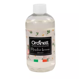 Заправка для ароматического диффузора ORDINETT 250 мл White Musk — жидкость для электри и пассивных диффузоров