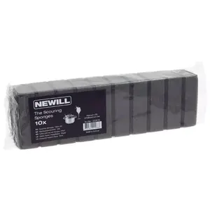 Dishwashing sponges Newill 24222816, black, pack of 10