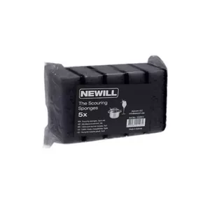 Dishwashing sponges Newill 24222817, black, pack of 5