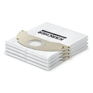 Флисовые мешки-фильтры Karcher KFI 657 (совместимы, MPN 2.863-371.0) для различных пылесосов Karcher