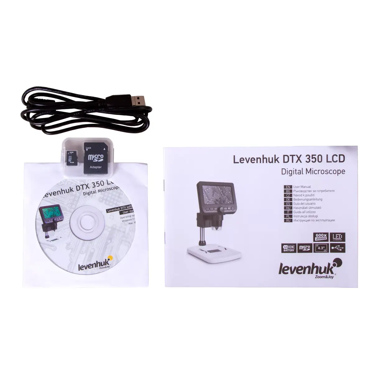 Цифровой микроскоп Levenhuk DTX 350 LCD Photo 8