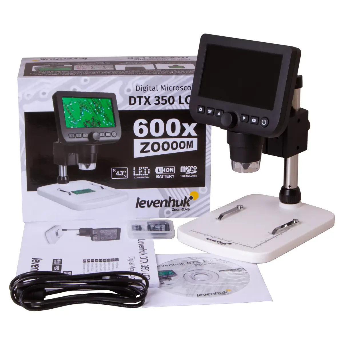 Цифровой микроскоп Levenhuk DTX 350 LCD Photo 9