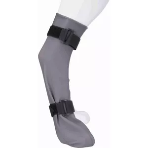 Protective sock Trixie silicone XL 12 cm x 45 cm gray for paws/legs