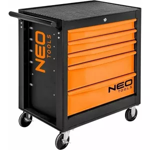 Workshop cabinet NEO tools 84-214 5 drawers, metal storage cabinet for tools