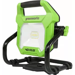 Work Light GreenWorks G40WL 40V LED portable rechargeable site lamp