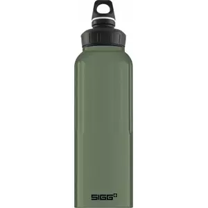 Бутылка для воды Sigg Traveler Leaf Green 1,5 л - многоразовая из нержавеющей стали