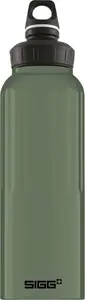 Бутылка для воды Sigg Traveler Leaf Green 1,5 л - многоразовая из нержавеющей стали