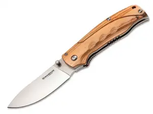 Нож Magnum Pakka Hunter 259241-uniw – фиксированный охотничий нож с рукоятью из пакка-дерева