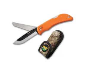 Outdoor Edge RazorPro S 350 Orange hunting knife with replaceable blade system