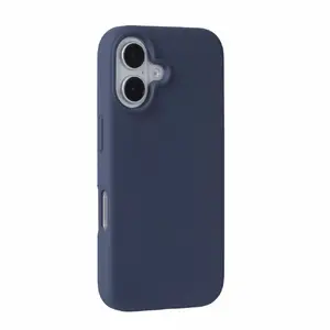 Силиконовый чехол Soft Touch Evelatus для Apple iPhone 16 — Midnight Blue