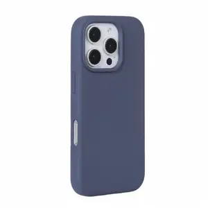 Чехол Soft Touch Silicone Evelatus для Apple iPhone 16 Pro — Midnight Blue
