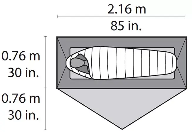 MSR Hubba NX — купольная палатка на 1 Photo 8