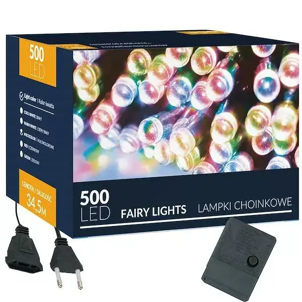 Gaismiņu virtene Springos CL0536 500 LED 34.5 m Photo 3