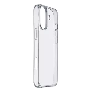 Cover Cellularline CLEARDUOIPH16MAXT for iPhone 16 Plus 17 cm Transparent