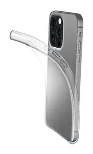 Чехол Cellularline Fine из резины для Apple iPhone 16 Pro Max 6.9" прозрачный