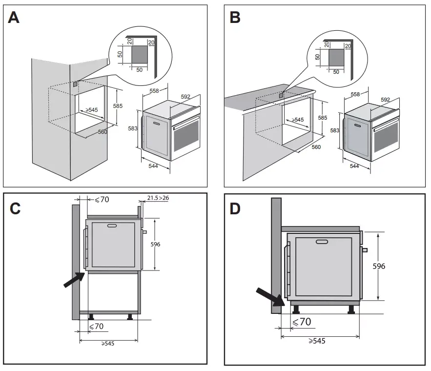 Built-in electric oven DE DIETRICH DOP4756B Photo 6