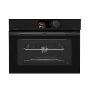 Built-in microwave De Dietrich DKC4756B, 900W, 38 L, Infinite Black, TFT 4.3" screen