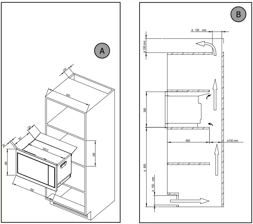 Built-in microwave De Dietrich DME4310H Photo 4