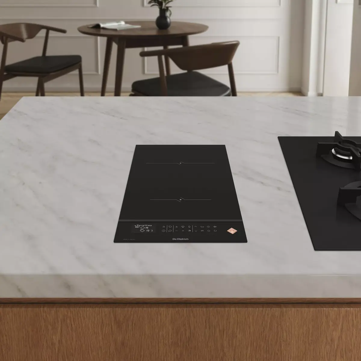 Induction hob De Dietrich DPI4220H — 2-zone touch Photo 3