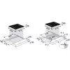 Induction hob De Dietrich DPI4220H — 2-zone touch Photo 5