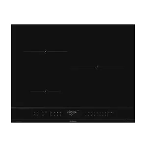 Iebūvējamā indukcijas virsma De Dietrich DPI4321B — 3 gatavošanas zonas, skārienvadība, 65 cm, melna
