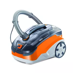 Пылесос-цилиндр THOMAS Aqua + Pet & Family 1.8 л — сухая/влажная уборка, 1700 Вт, оранжевый/серый