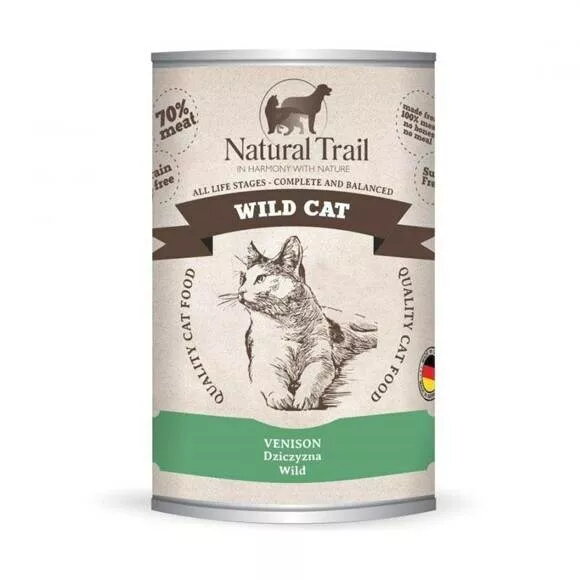 Mitrs kaķu barība Natural Trail Wild