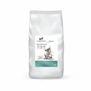 Сухой корм для собак Natural Trail Premium Insects 10 кг — гипоаллергенный с насекомыми, 25% белка, 11,3% жира