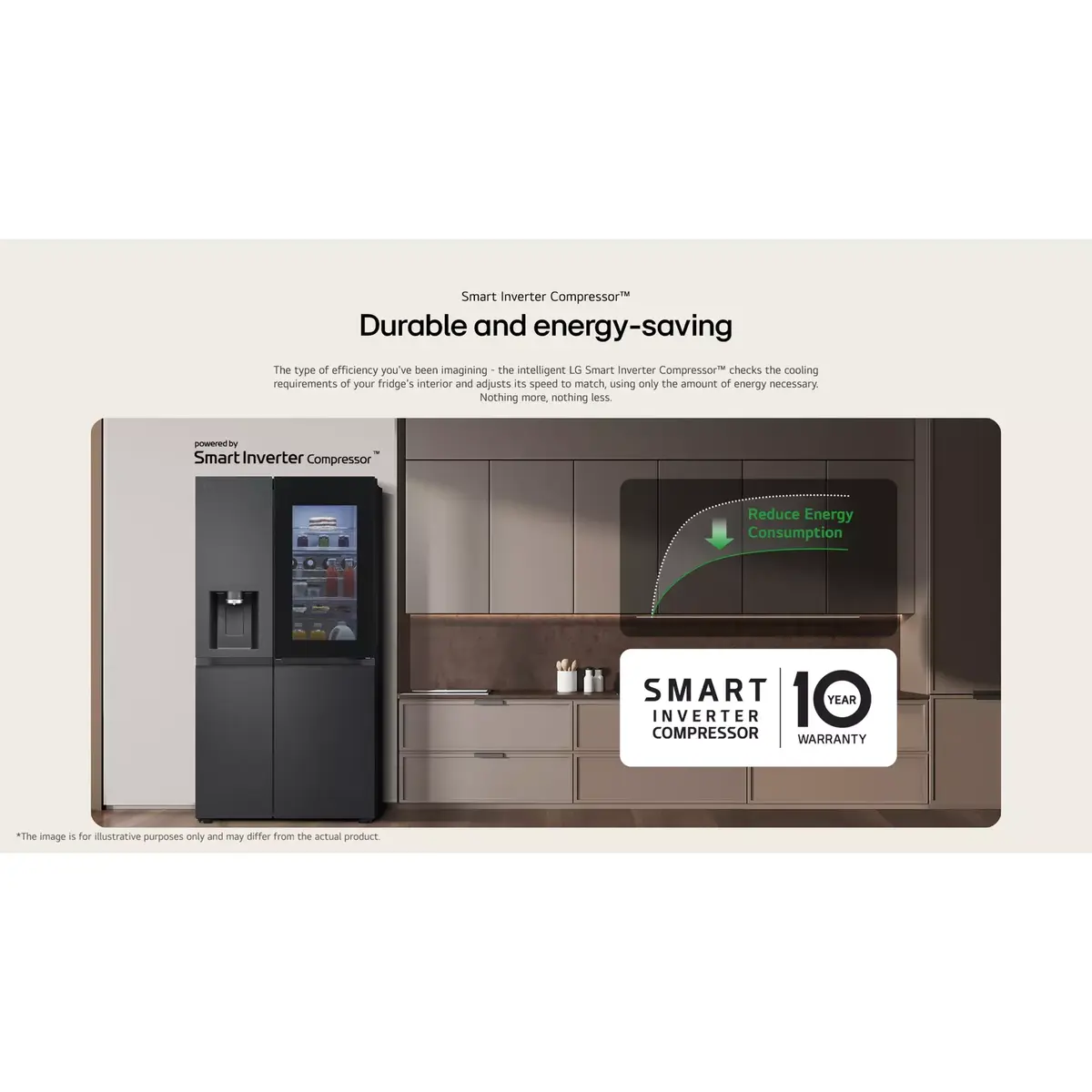 LG GSGV81PYLL side-by-side refrigerator Photo 7