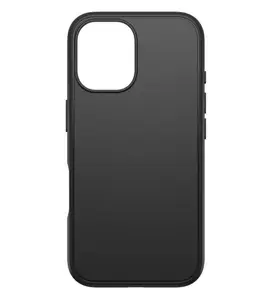 Protective phone case OTTERBOX Symmetry for iPhone 16 — Black, MagSafe compatible