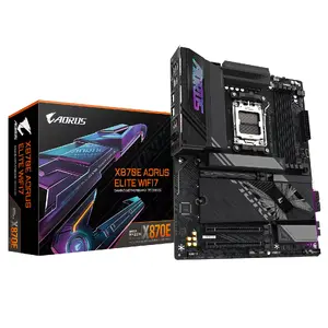 Mātesplate GIGABYTE X870E AORUS ELITE WIFI7 ATX, AMD X870E, Socket AM5, DDR5, 4x DIMM, Wi‑Fi 7, 2.5Gb LAN
