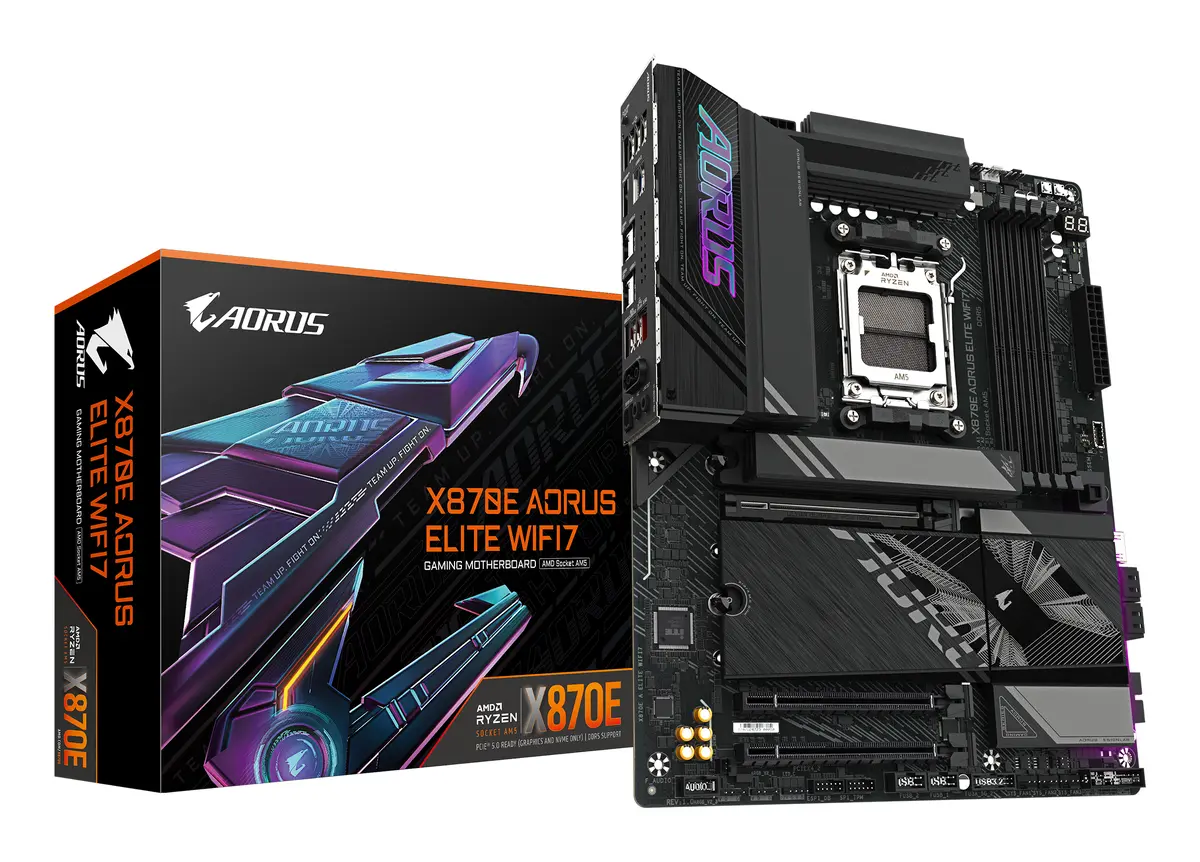 Mātesplate GIGABYTE X870E AORUS ELITE WIFI7