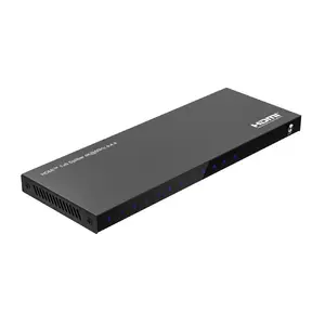 Видеоразветвитель MicroConnect MC-HDMISPLITTER0108-4K HDMI 8x HDMI 4096 x 2160 пикселей Черный Металл