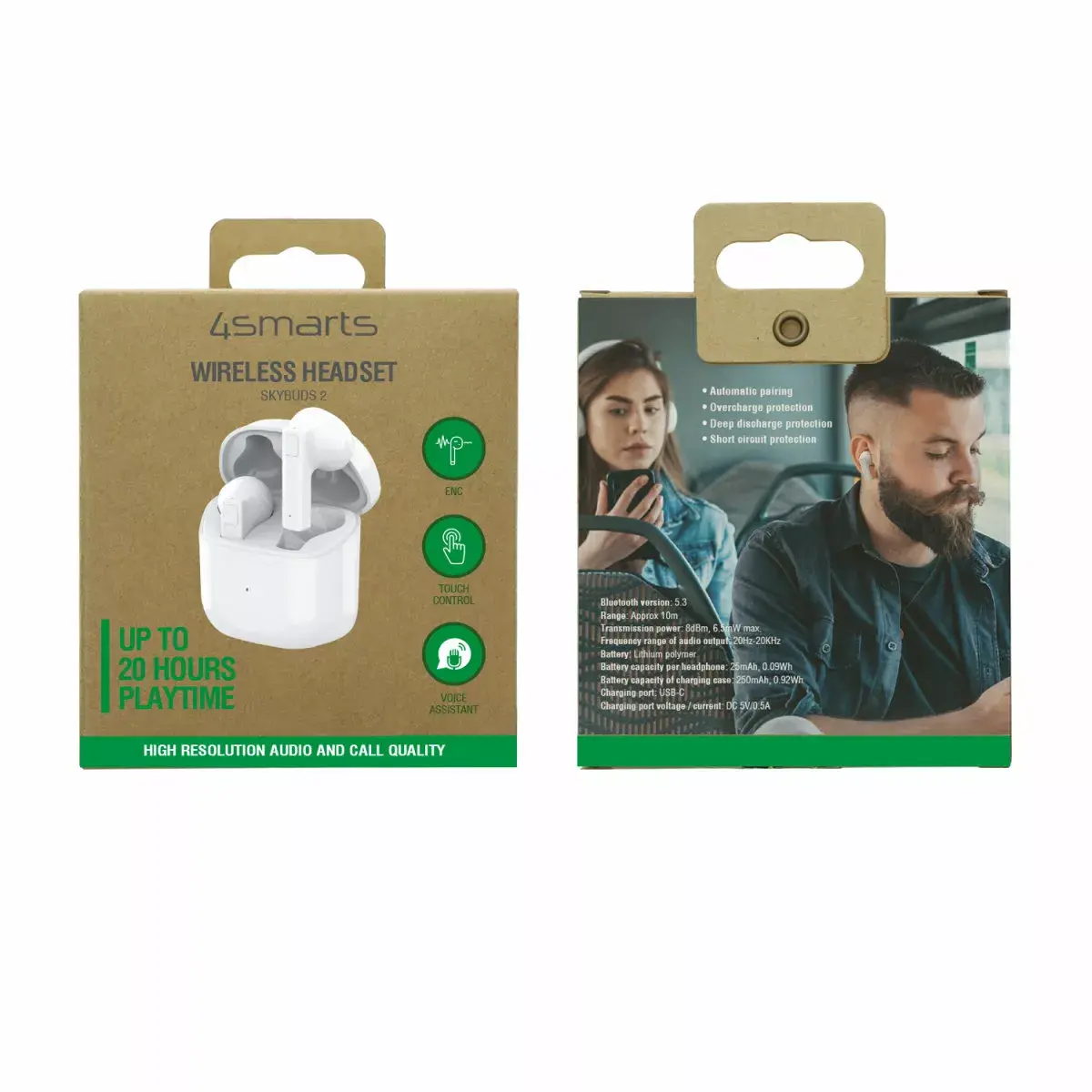 Наушники 4smarts SkyBuds 2 Photo 3