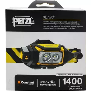 Lukturis uz galvas Petzl Xena E004BA00 — uzlādējams, līdz 300 lūmenu