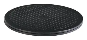 Hama 00220893 Swivel TV Stand in Black with 360-degree Rotation and 100 kg Maximum Weight Capacity