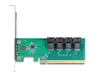DELOCK PCIe x16 to 4× SFF-8643 NVMe bifurcation card Photo 4