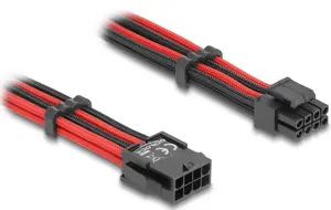 Internal power cable DELOCK 80974 — 8-pin male connector, 0.3 m