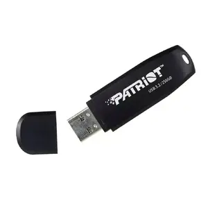 USB flash drive PATRIOT PSF256GXRB3U 256GB USB 3.2 Gen 1 Type-A, 80 MB/s, black, pocket with key ring