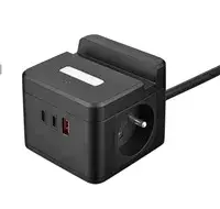 Strāvas adapteris Viking YC23H Black —