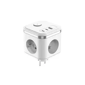 Power adapter Viking VY33W white — plug adapter for electrical devices, model VY33W