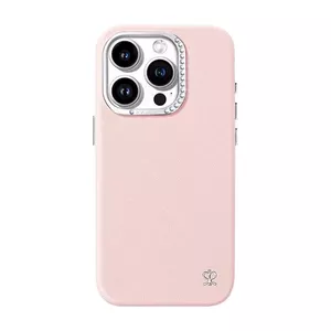 Protective phone case Joyroom PN-14F4 for iPhone 14 Pro, pink slim soft cover
