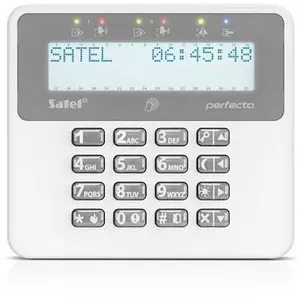 Беспроводная клавиатура SATEL PRF-LCD-A2 с LCD-экраном, поддержка до 32 зон